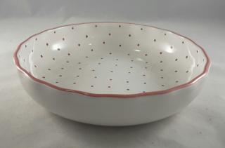 Gmundner Keramik-Schale Wellenrand/Form- D 20